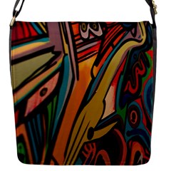 Vivid Colours Flap Messenger Bag (s)