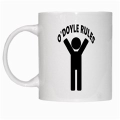 O doyle Rules White Coffee Mug by derpfudge
