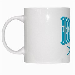 Tone Deaf White Coffee Mug by derpfudge