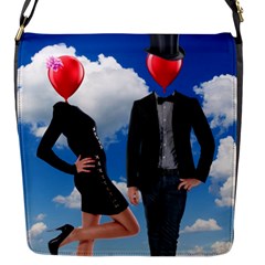 Love Flap Messenger Bag (s) by Valentinaart