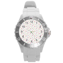 Star Rainboe Beauty Space Round Plastic Sport Watch (l) by Mariart