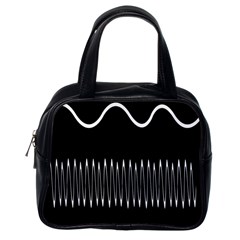 Style Line Amount Wave Chevron Classic Handbags (one Side) by Mariart