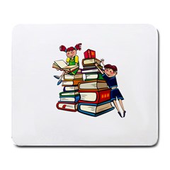 Back To School Large Mousepads by Valentinaart