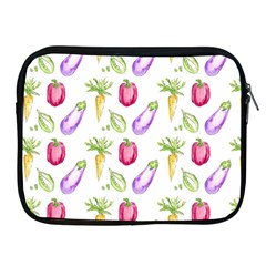Vegetable Pattern Carrot Apple Ipad 2/3/4 Zipper Cases by Mariart