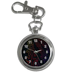 Neon Number Key Chain Watches by Mariart