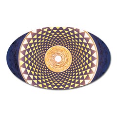 Sahasrara Blue Oval Magnet by Mariart