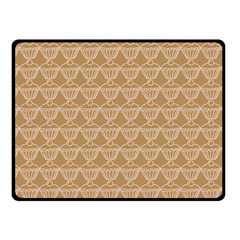 Cake Brown Sweet Fleece Blanket (small) by Mariart