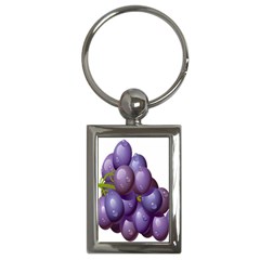 Grape Fruit Key Chains (rectangle)  by Mariart
