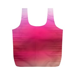 Line Pink Space Sexy Rainbow Full Print Recycle Bags (m)  by Mariart
