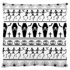 Halloween Pattern Large Cushion Case (two Sides)