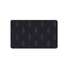 Tree Christmas Magnet (name Card) by Mariart