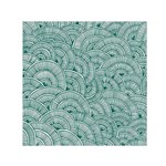 Design Art Wesley Fontes Small Satin Scarf (Square) Front
