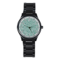 Design Art Wesley Fontes Stainless Steel Round Watch by wesleystores