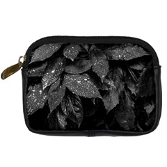 Black And White Leaves Photo Digital Camera Cases by dflcprintsclothing