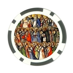 All Saints Christian Holy Faith Poker Chip Card Guard (10 Pack)
