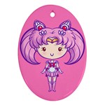CutiE Chibimoon Oval Ornament Front
