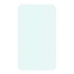 Tiffany Aqua Blue Candy Polkadot Hearts On White Memory Card Reader