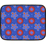 Seamless Tile Repeat Pattern Fleece Blanket (Mini) 35 x27  Blanket
