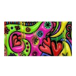 Seamless Texture Pattern Tile Satin Wrap Front