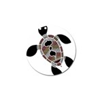 Aboriginal Art - Untitled Golf Ball Marker (4 pack) Front