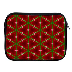 Textured Background Christmas Pattern Apple Ipad 2/3/4 Zipper Cases by Celenk