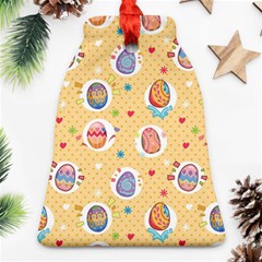 Fun Easter Eggs Bell Ornament (two Sides)