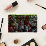 Christmas Cross Stitch Background Cosmetic Bag (XS) Front