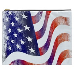 Usa Flag America American Cosmetic Bag (xxxl)  by Celenk
