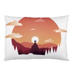 Design Art Hill Hut Landscape Pillow Case 26.62 x18.9  Pillow Case