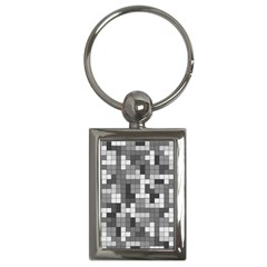Tetris Camouflage Urban Key Chains (rectangle)  by jumpercat