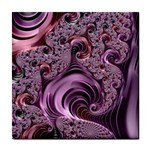 Abstract Art Fractal Tile Coasters Front