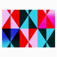 Geometric Pattern Large Glasses Cloth (2-side)
