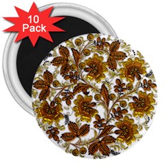 Mandala Metallizer Art Factory 3  Magnets (10 Pack) 