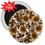 Mandala Metallizer Art Factory 3  Magnets (10 pack)  Front