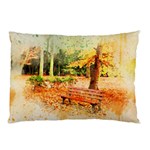 Tree Park Bench Art Abstract Pillow Case 26.62 x18.9  Pillow Case