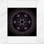 Fractal Mandala Circles Purple Canvas 20  x 30   19.62 x28.9  Canvas - 1