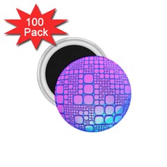 Sphere 3d Futuristic Geometric 1 75  Magnets (100 Pack) 