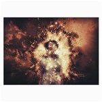 Science Fiction Teleportation Large Glasses Cloth (2-Side) Back