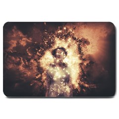Science Fiction Teleportation Large Doormat 