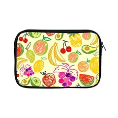 Cute Fruits Pattern Apple Ipad Mini Zipper Cases by paulaoliveiradesign