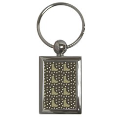 Charcoal Boots Key Chains (rectangle) 