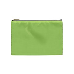 Grassy Green Cosmetic Bag (medium)  by snowwhitegirl