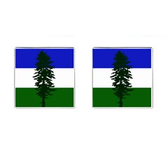Flag Of Cascadia Cufflinks (square) by abbeyz71