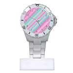 Background Texture Pattern Plastic Nurses Watch Front
