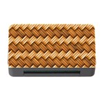 Basket Fibers Basket Texture Braid Memory Card Reader with CF Front