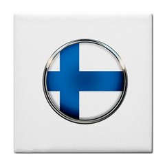 Finland Country Flag Countries Face Towel by Nexatart