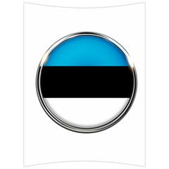 Estonia Country Flag Countries Back Support Cushion by Nexatart