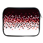 Flat Tech Camouflage Reverse Red Apple iPad 2/3/4 Zipper Cases Front