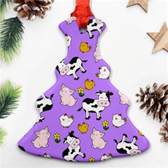 The Farm Pattern Ornament (christmas Tree) 