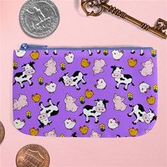 The Farm Pattern Large Coin Purse